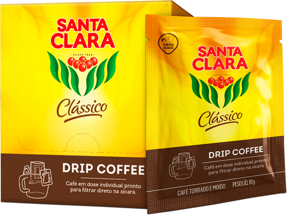Drip Coffee Clássico Café Santa Clara
