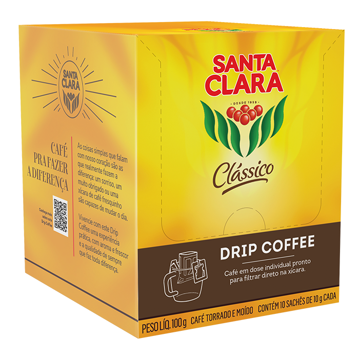 Drip Coffee Clássico Café Santa Clara